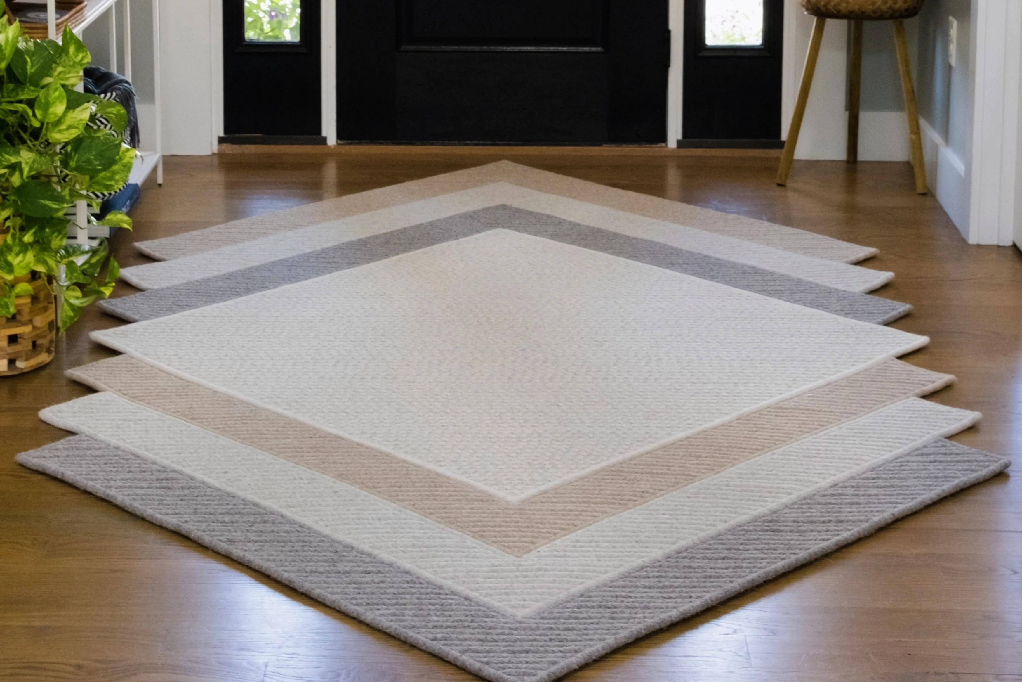 Colonial Mills Midnight MN27 Charcoal Area Rug